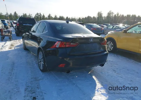 2014 Lexus Is 250 z USA, uszkodzony, nr VIN JTHCF1D28E5014377